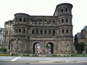 Die Porta Nigra in Trier